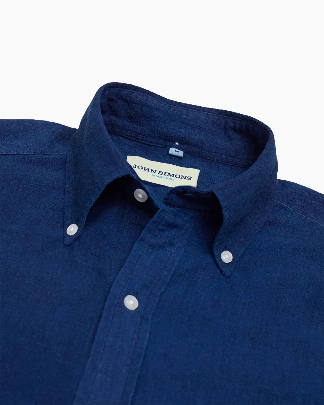 Indigo Handwoven Shirt sold by John Simons product image thumbnail 2