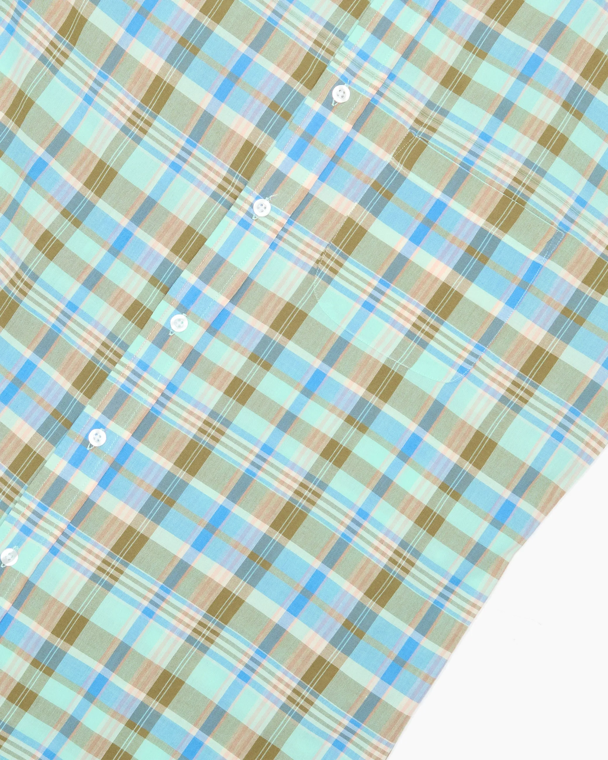 Rollins Madras Shirt sold by John Simons product image thumbnail 5
