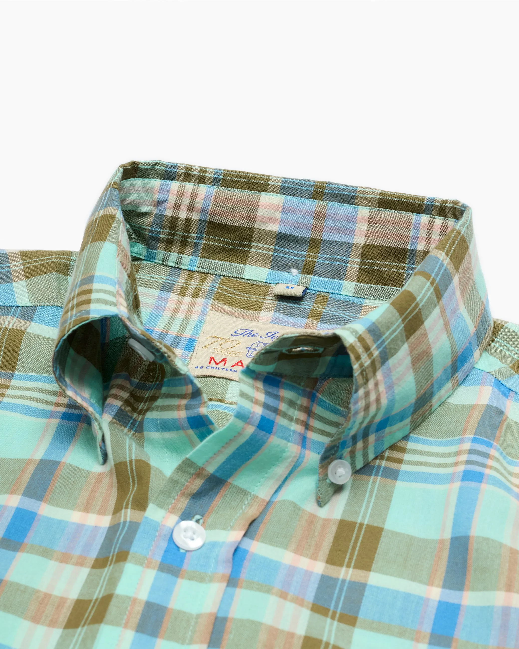 Rollins Madras Shirt sold by John Simons product image thumbnail 2