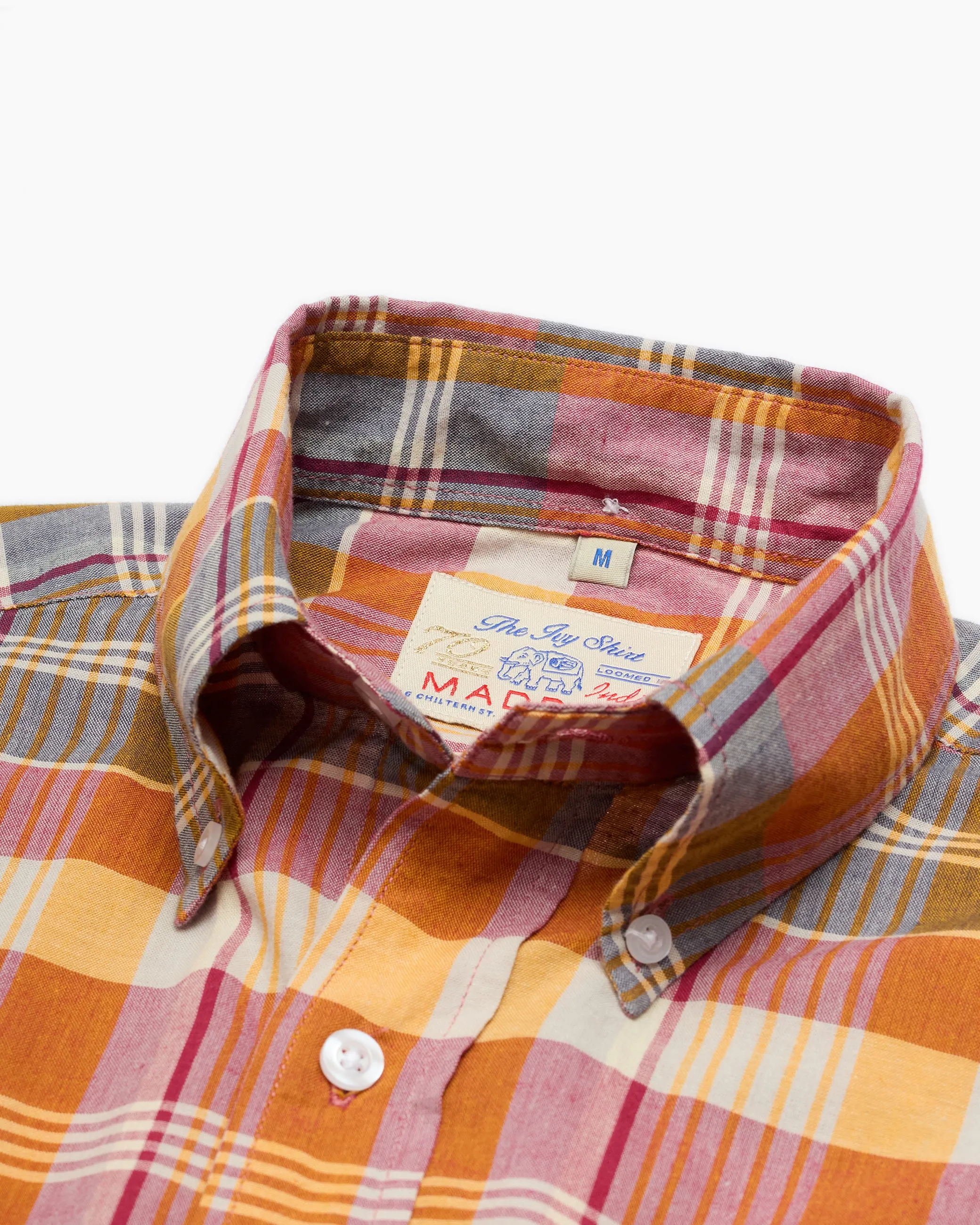 McRae Madras Shirt sold by John Simons product image thumbnail 2