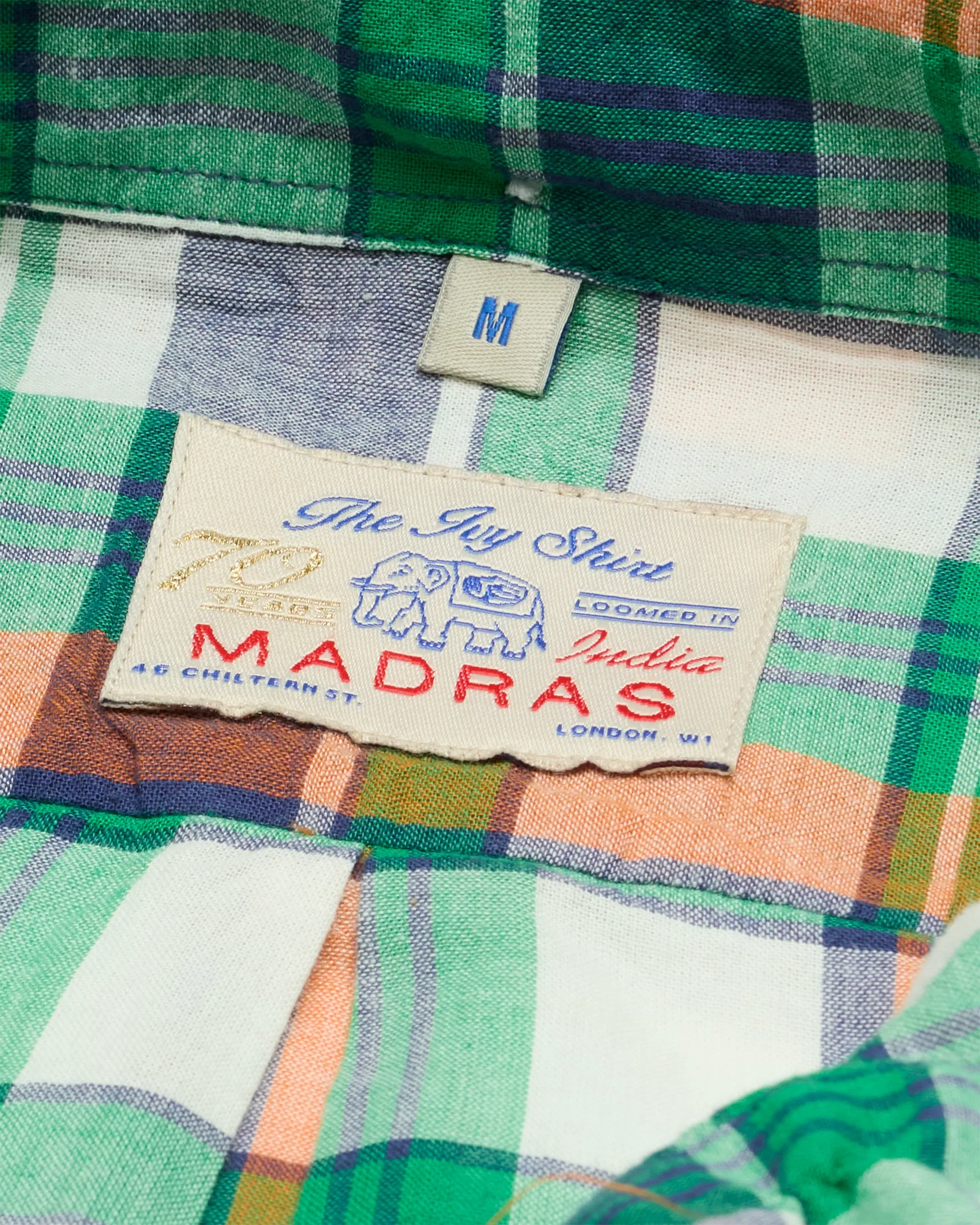 Smith Madras Shirt sold by John Simons product image thumbnail 4