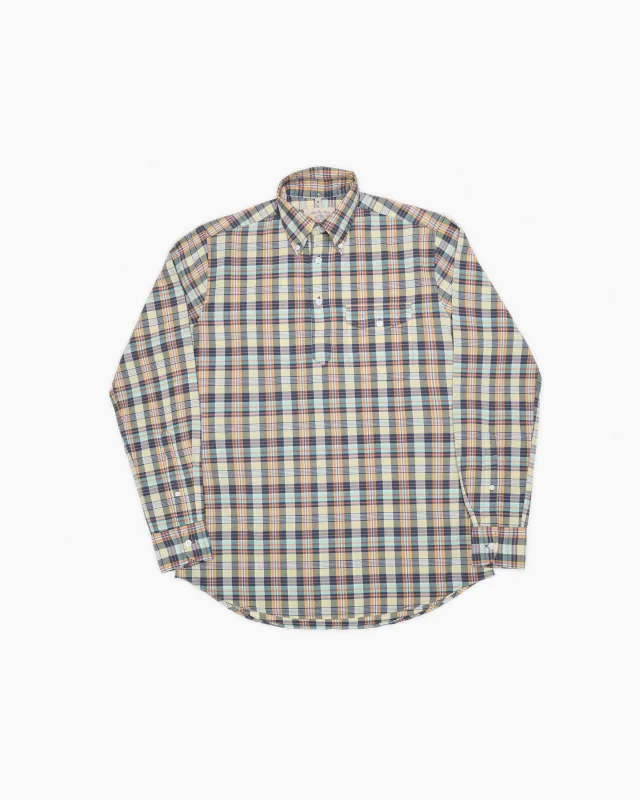 Lateef Popover Madras Shirt sold by John Simons