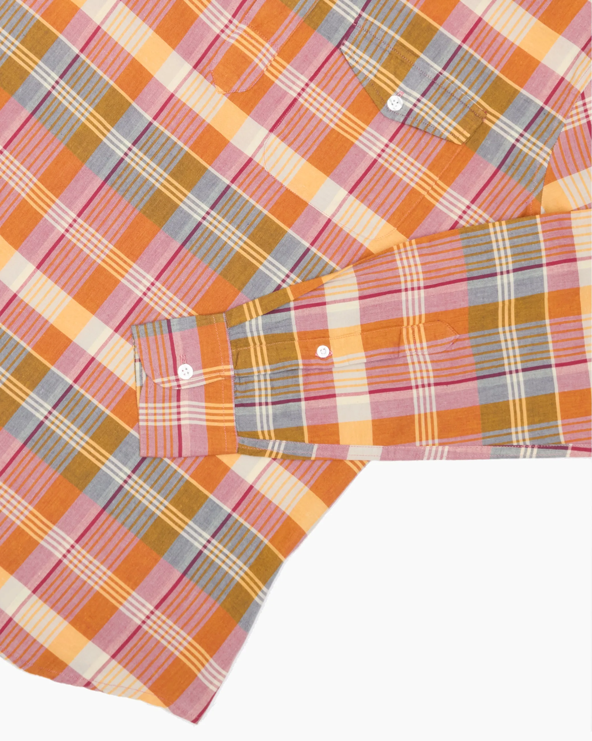 McRae Popover Madras Shirt sold by John Simons product image thumbnail 3