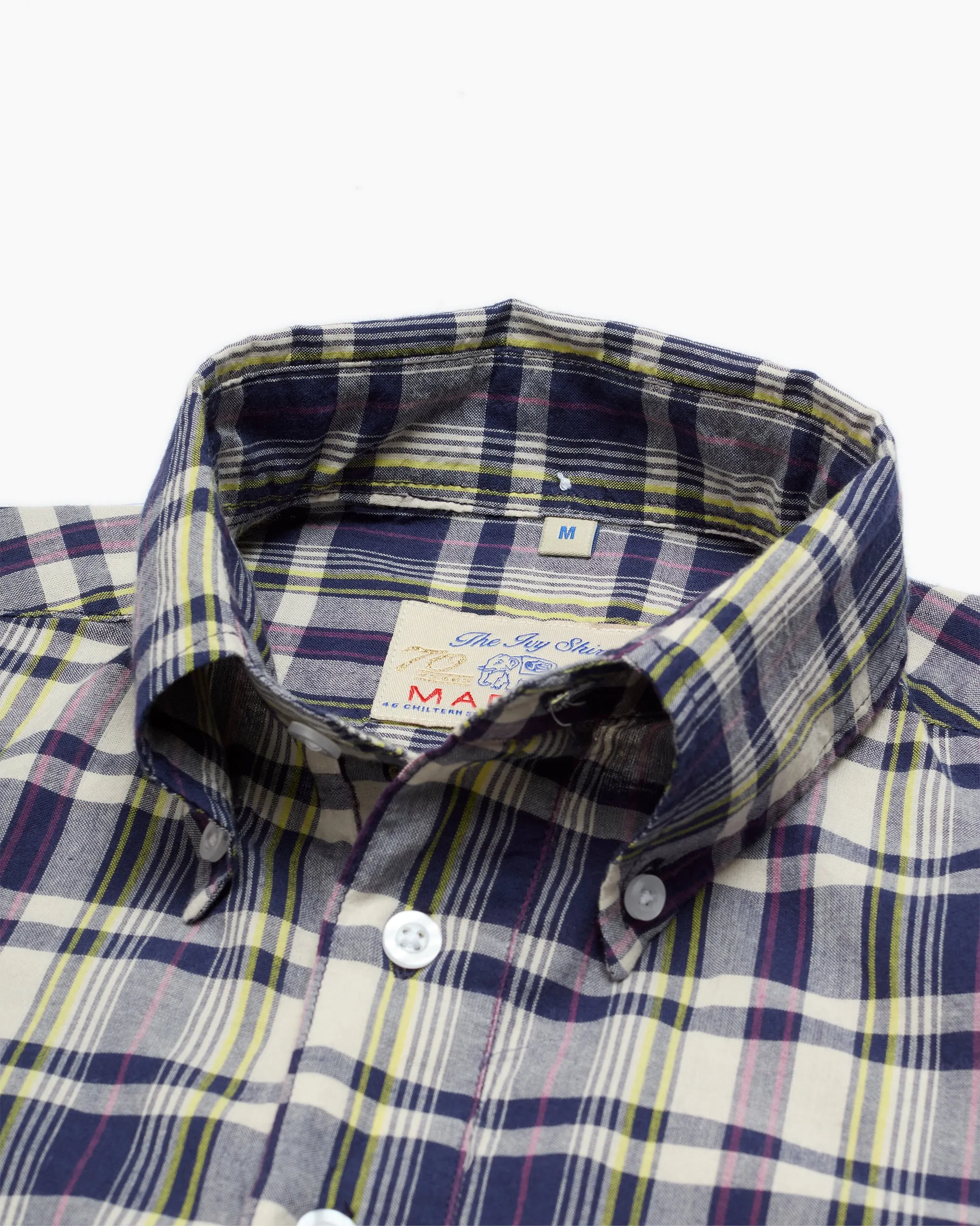 Getz Popover Madras Shirt sold by John Simons product image thumbnail 2