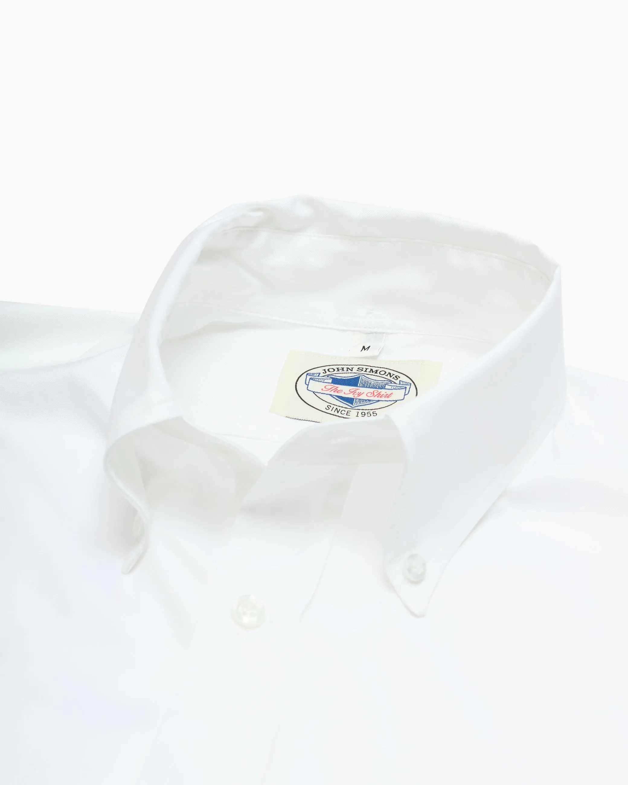White Pinpoint Ivy Shirt sold by John Simons product image thumbnail 2