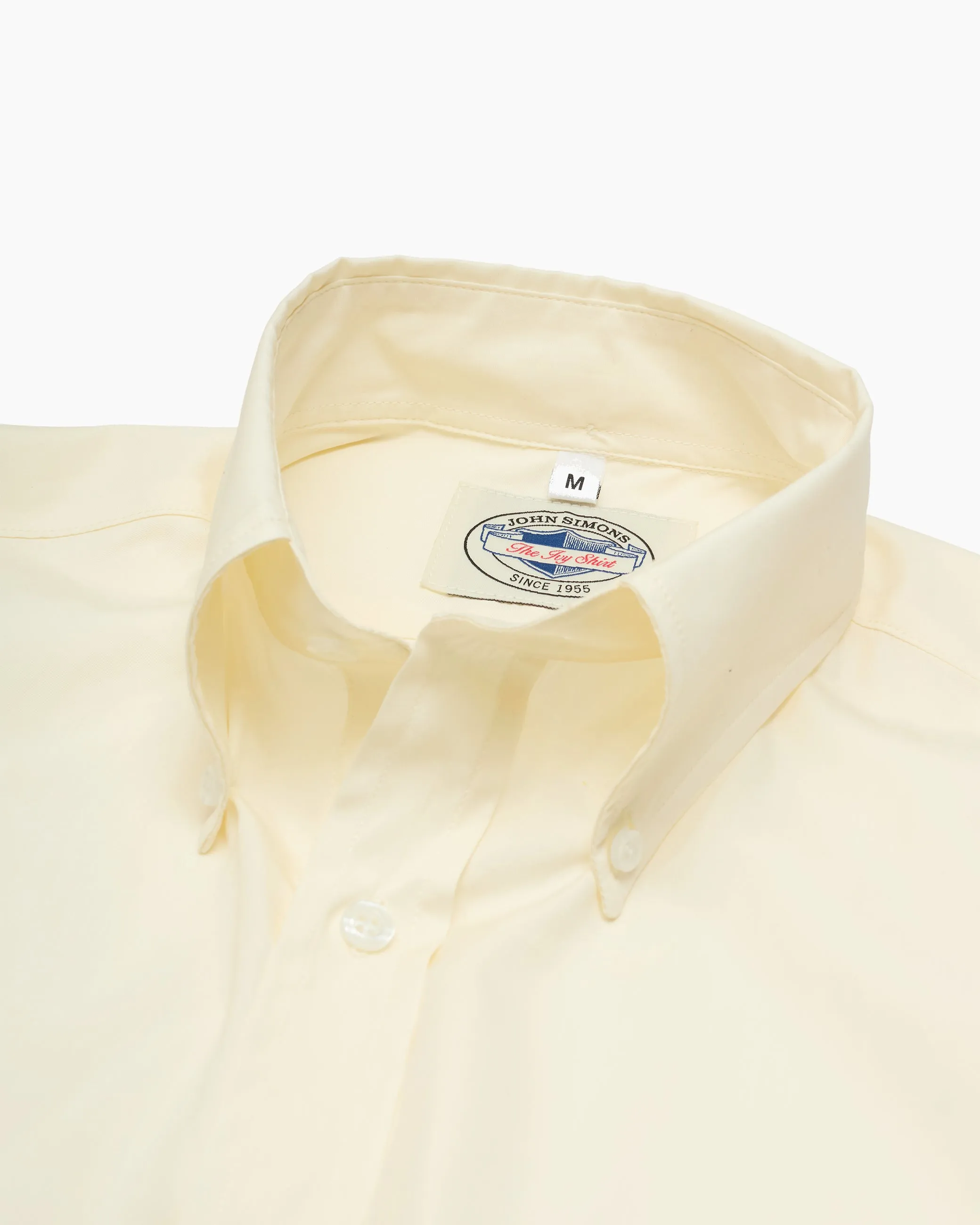 Cream Poplin Ivy Shirt sold by John Simons product image thumbnail 2