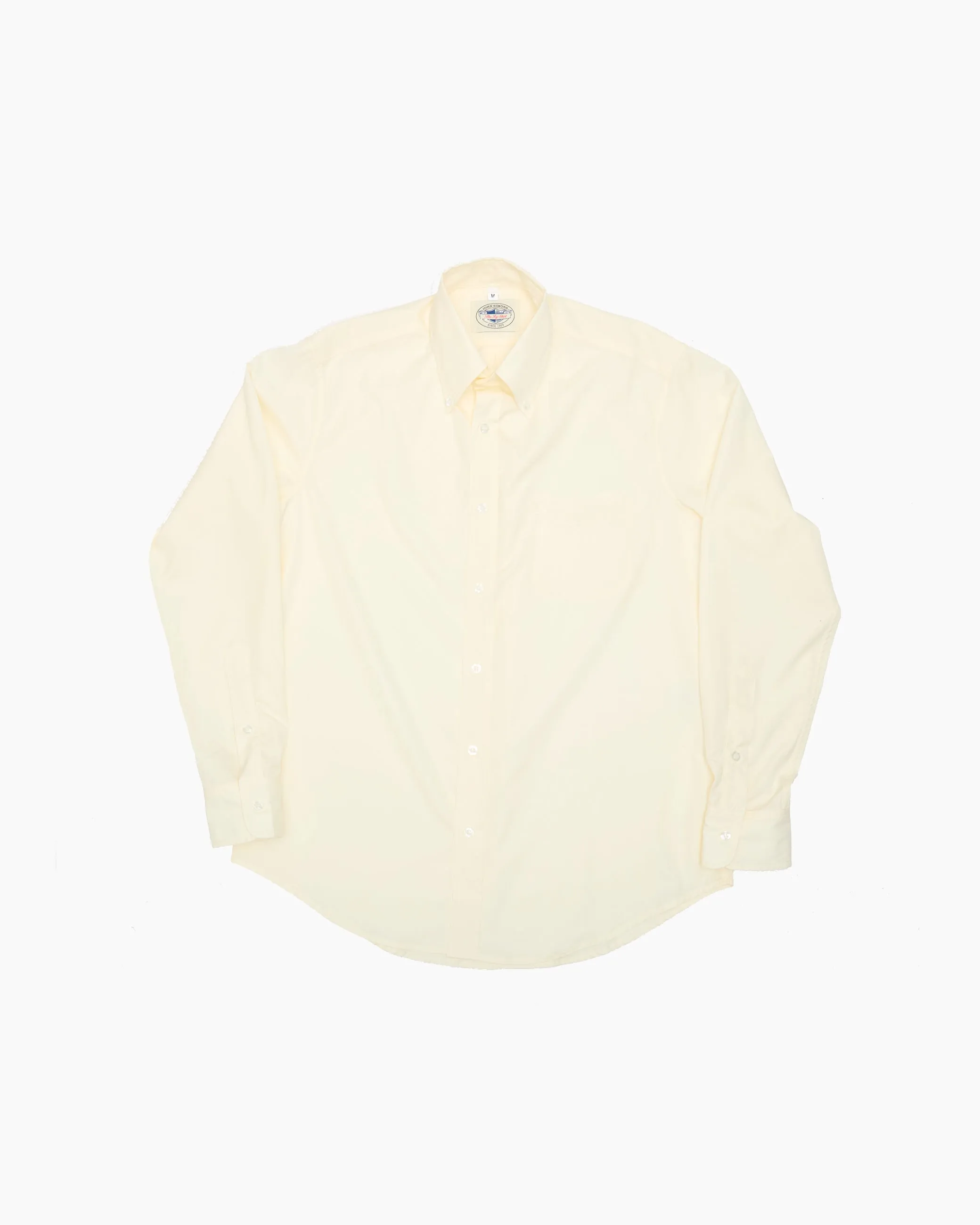 Cream Poplin Ivy Shirt sold by John Simons