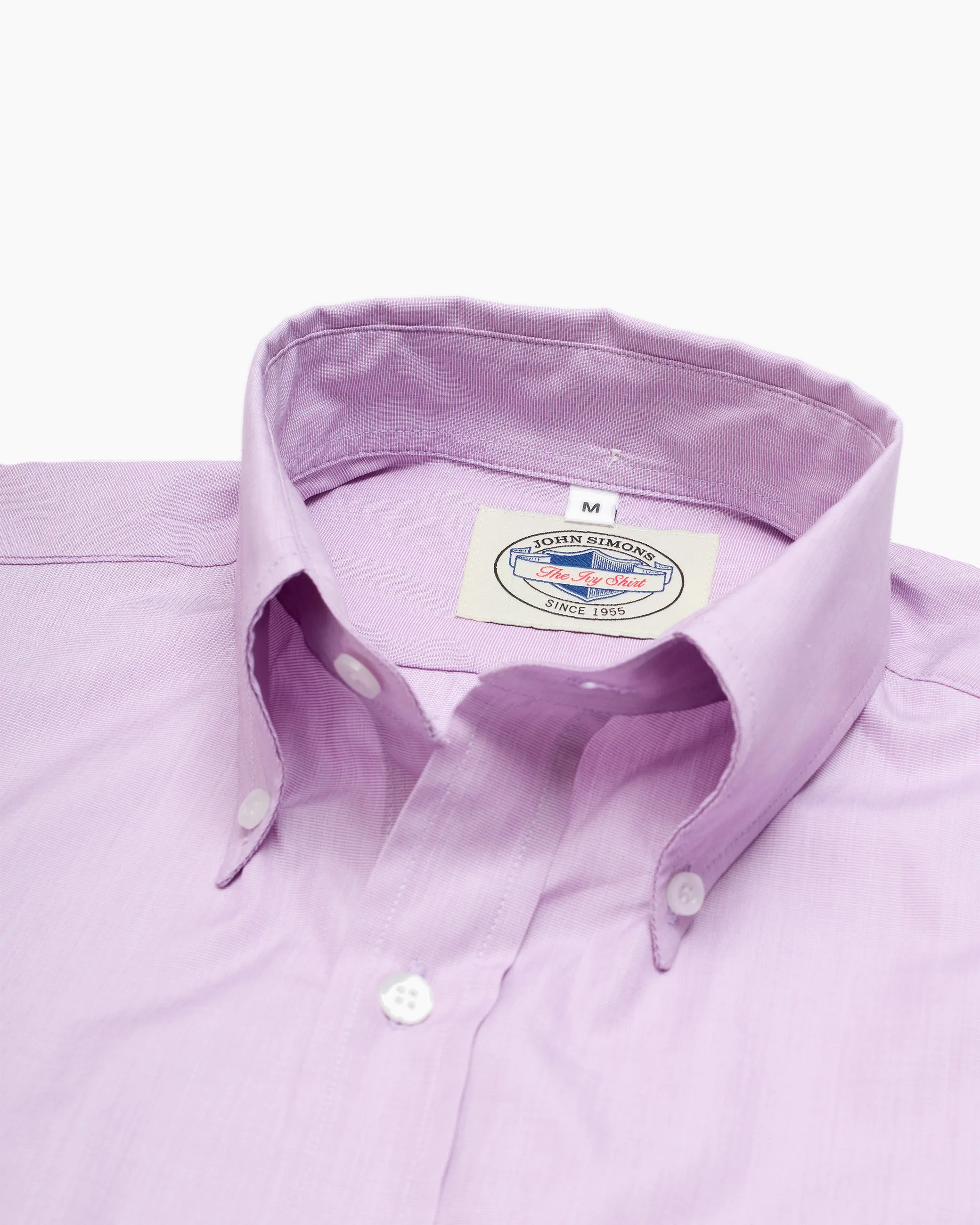 Purple End on End Ivy Shirt sold by John Simons product image thumbnail 2