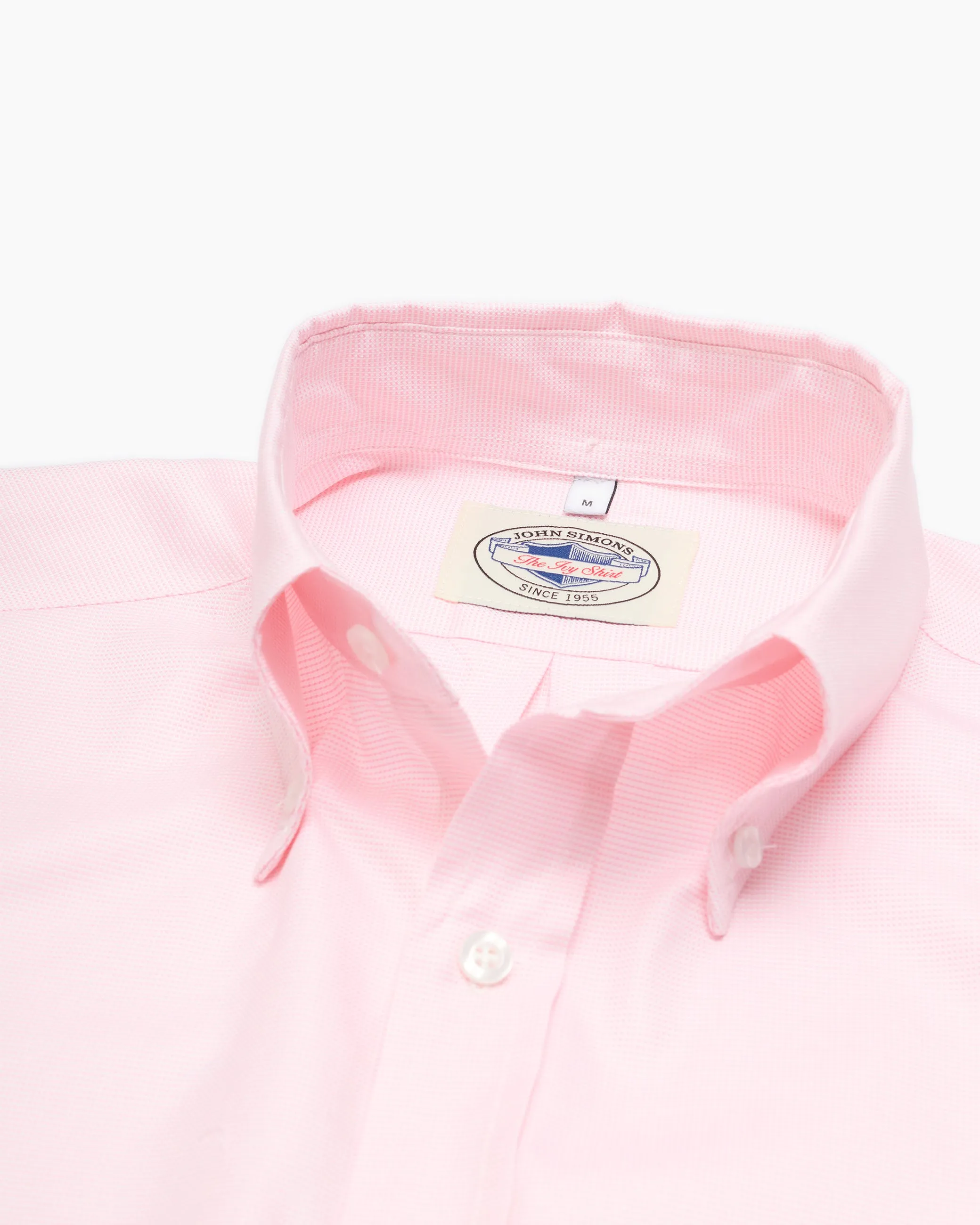 Pink Minicheck Ivy Shirt sold by John Simons product image thumbnail 2