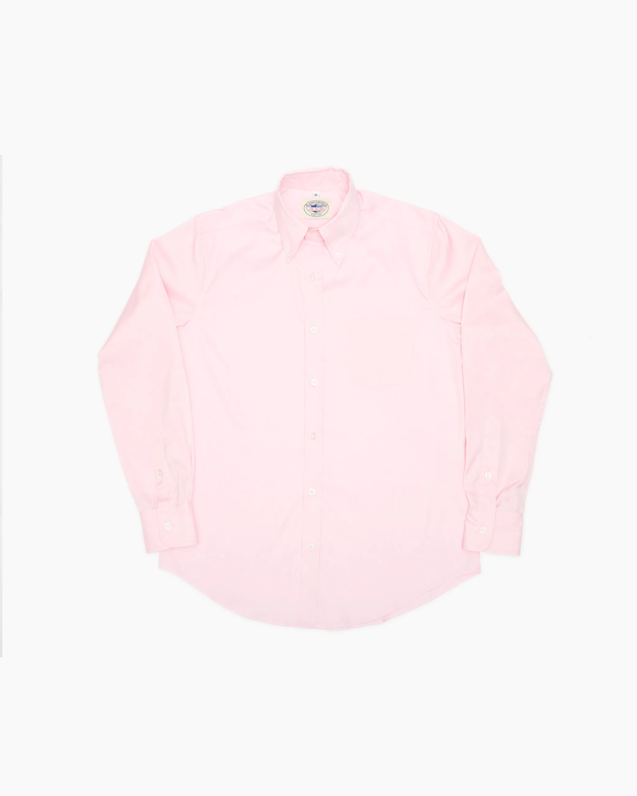 Pink Pinpoint Ivy Shirt sold by John Simons