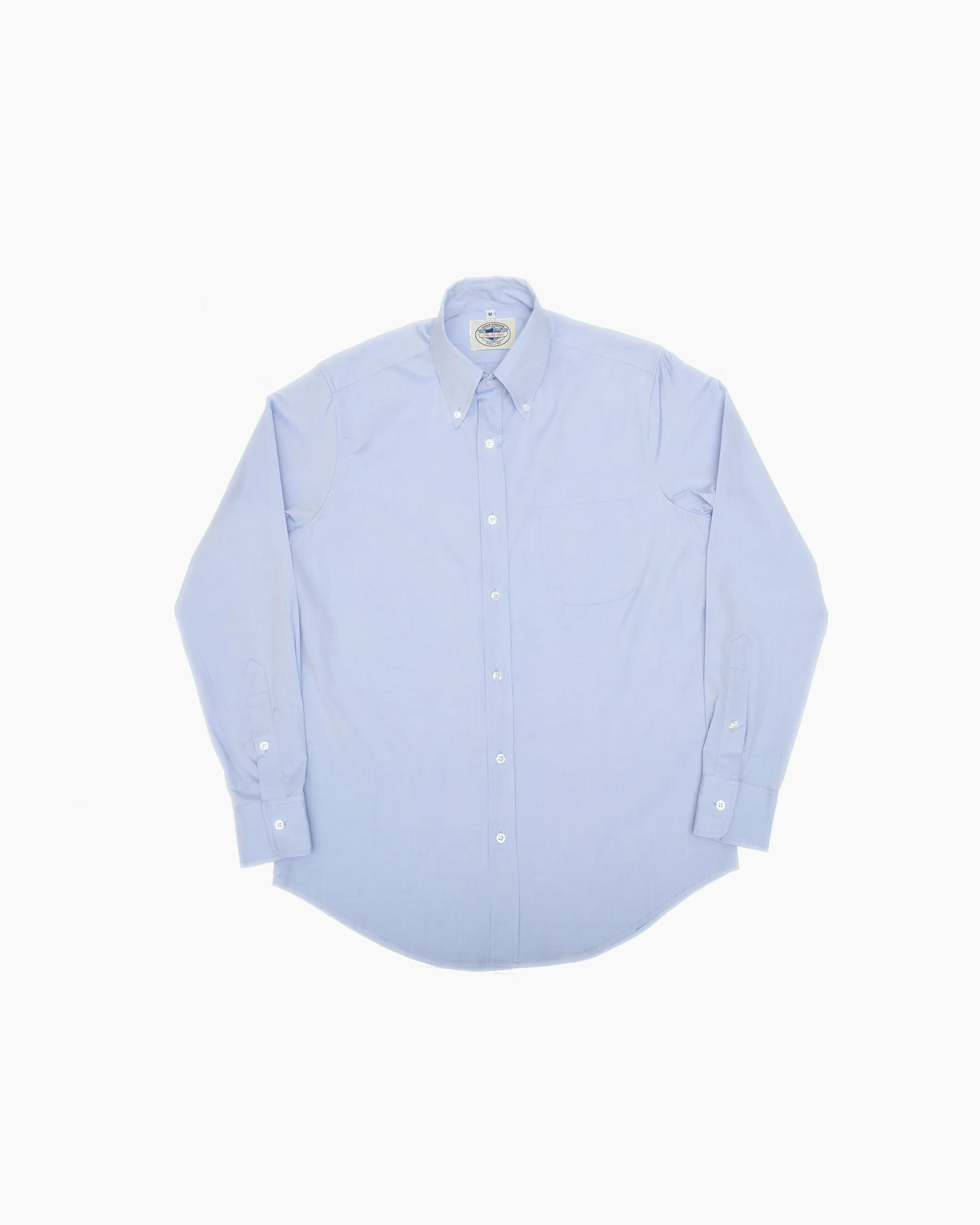 Blue Pinpoint Ivy Shirt sold by John Simons