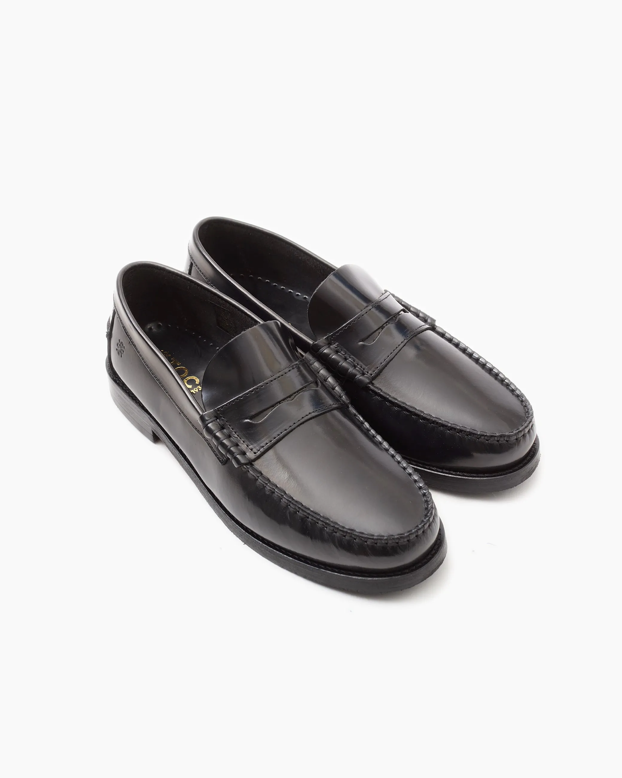 Black Dallas Polido Leather Loafer sold by John Simons product image thumbnail 2