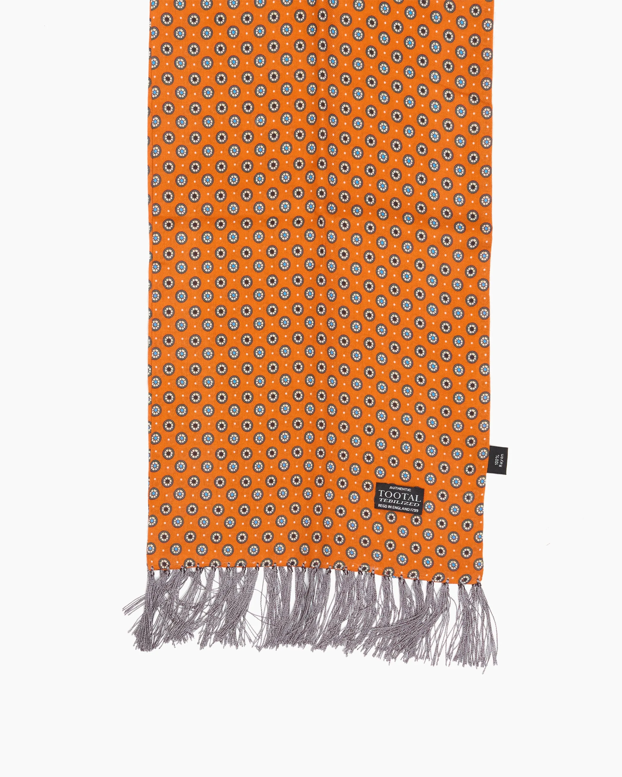 Marmalade Wheel Fringed Scarf sold by John Simons product image thumbnail 2