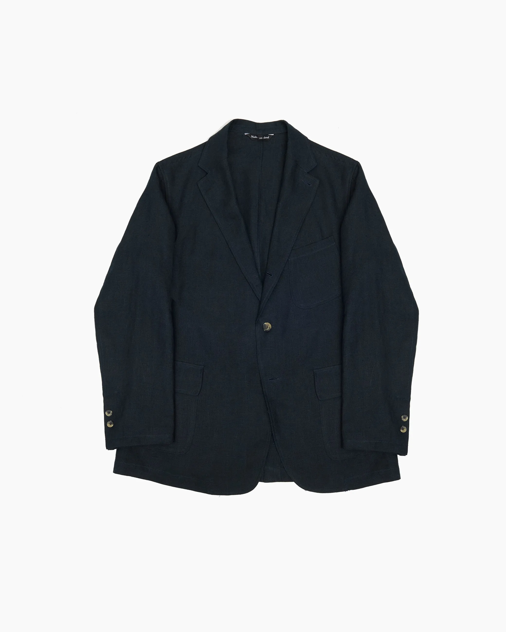 Navy Linen Ivy Jacket sold by John Simons