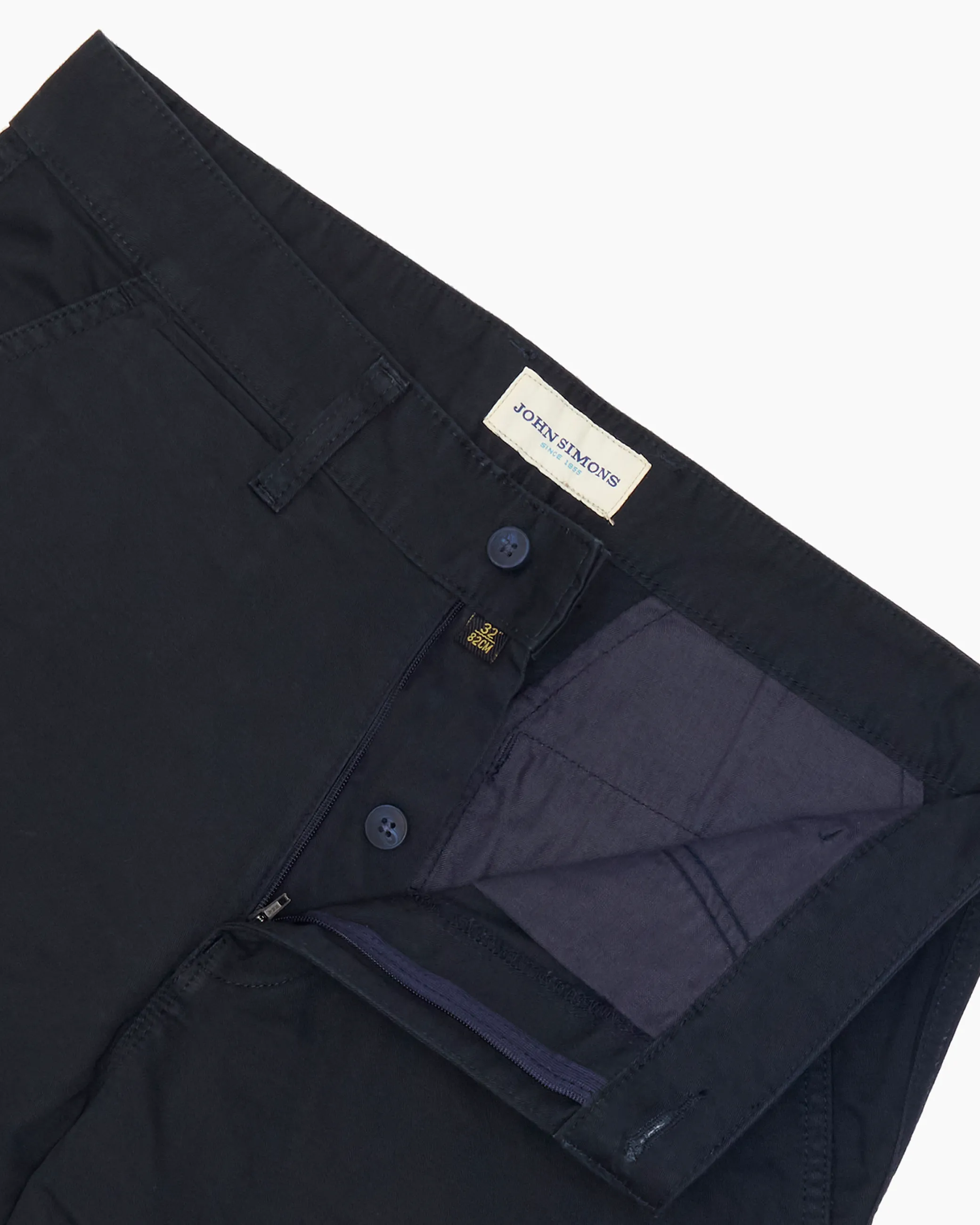 Navy Twill Chino sold by John Simons product image thumbnail 4