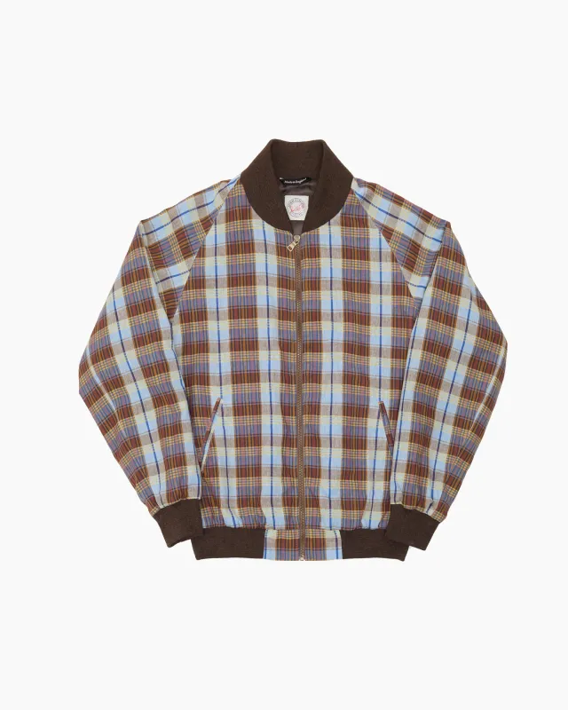 Brown Madras Surf Jacket sold by John Simons