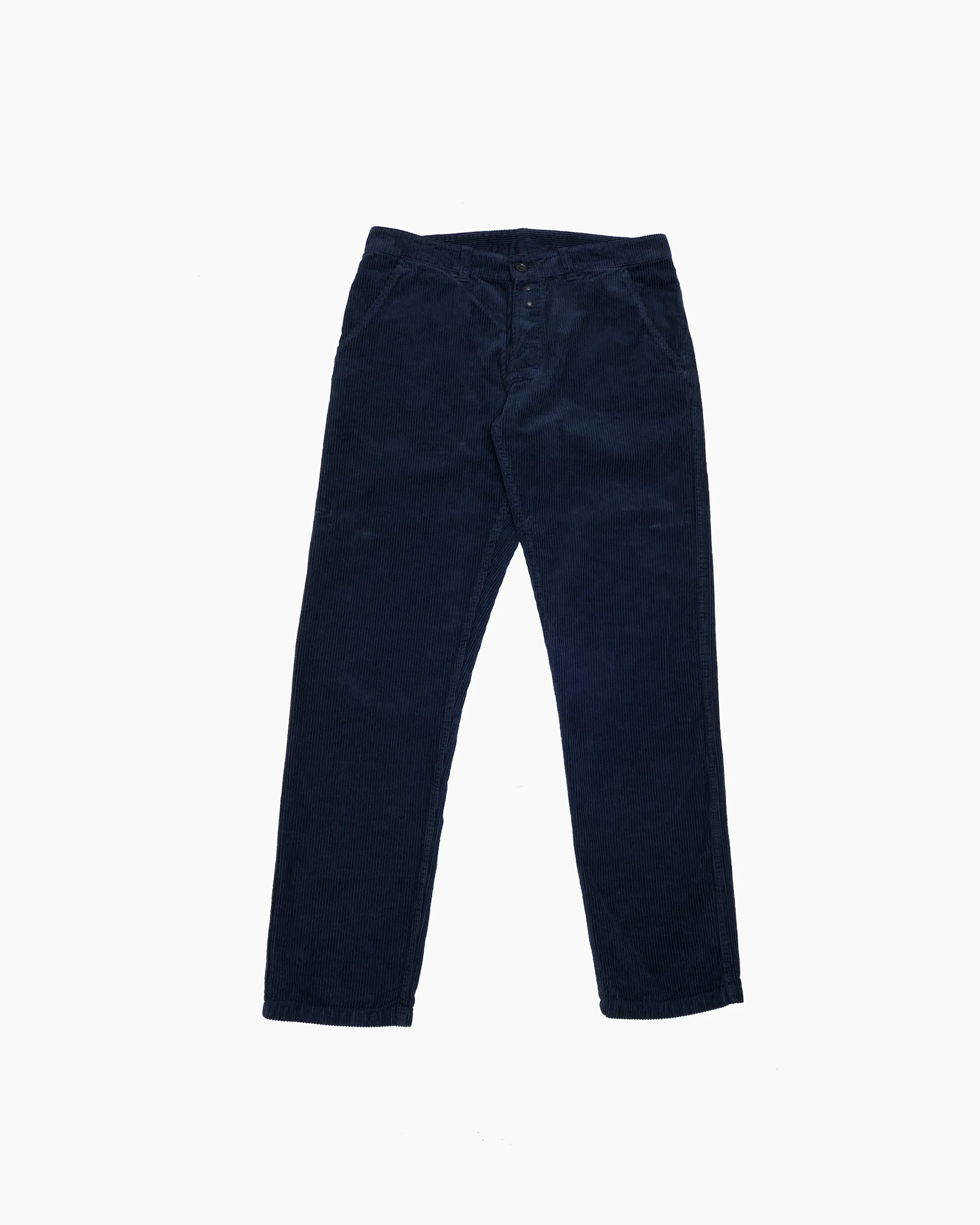 Navy Corduroy Trouser sold by John Simons