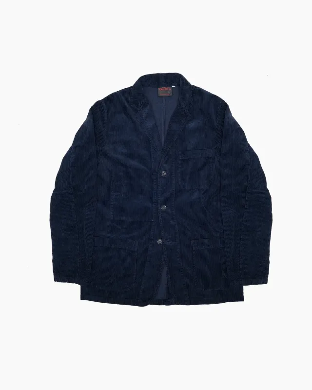 Navy Corduroy Jacket sold by John Simons