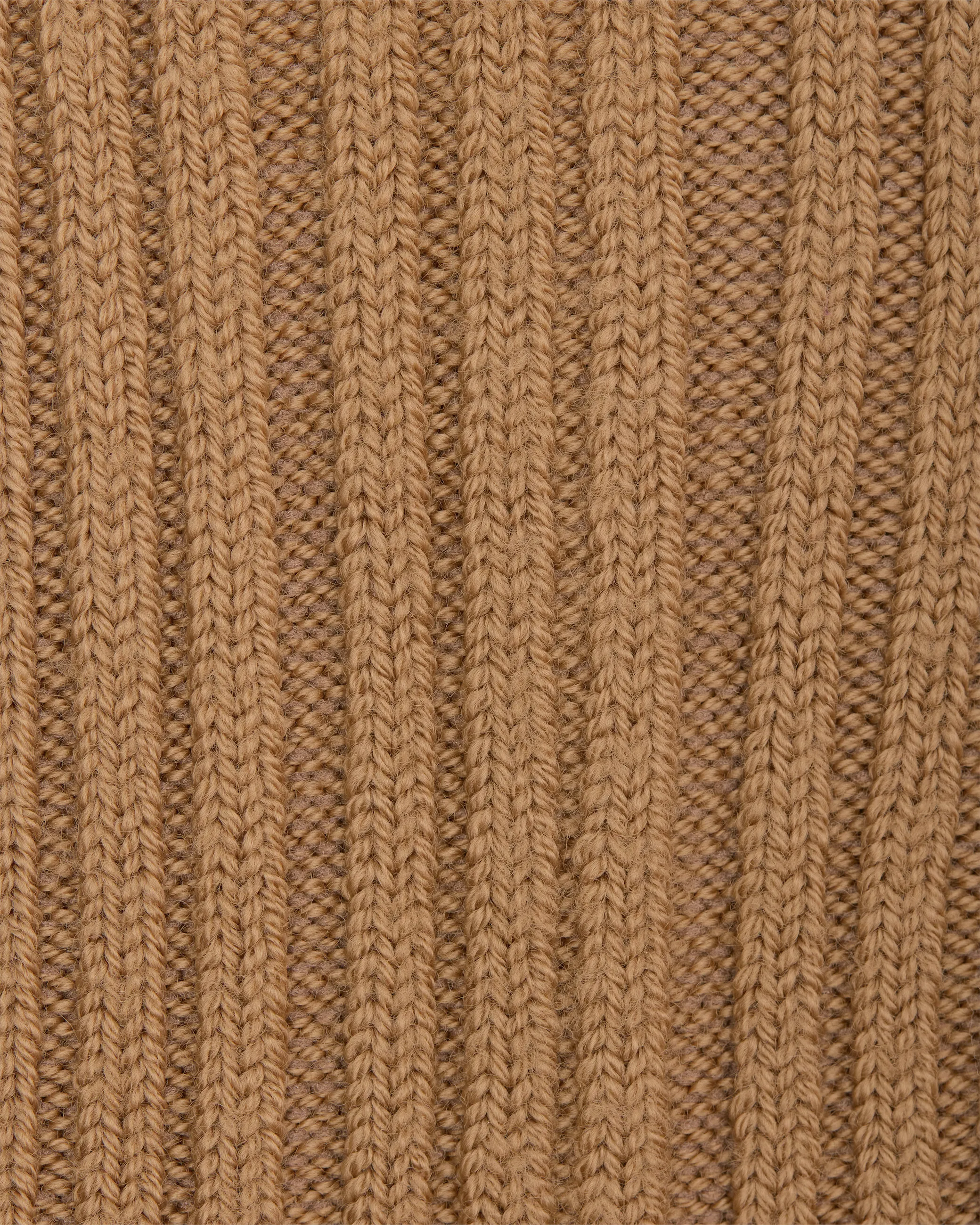 Taupe Cashwool Ribbed Sock sold by John Simons product image thumbnail 2