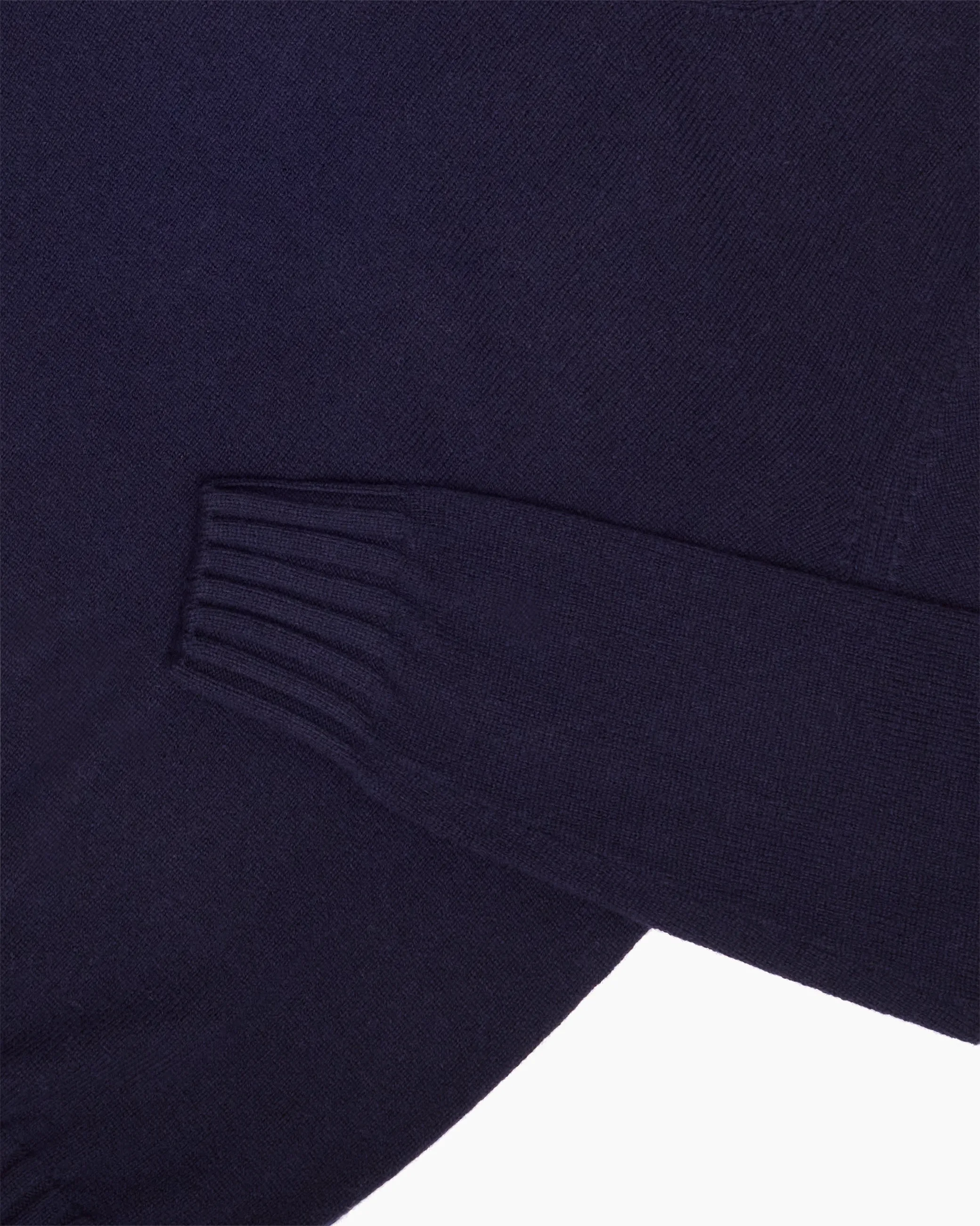 Navy Super Soft Shetland Knit Jumper sold by John Simons product image thumbnail 4