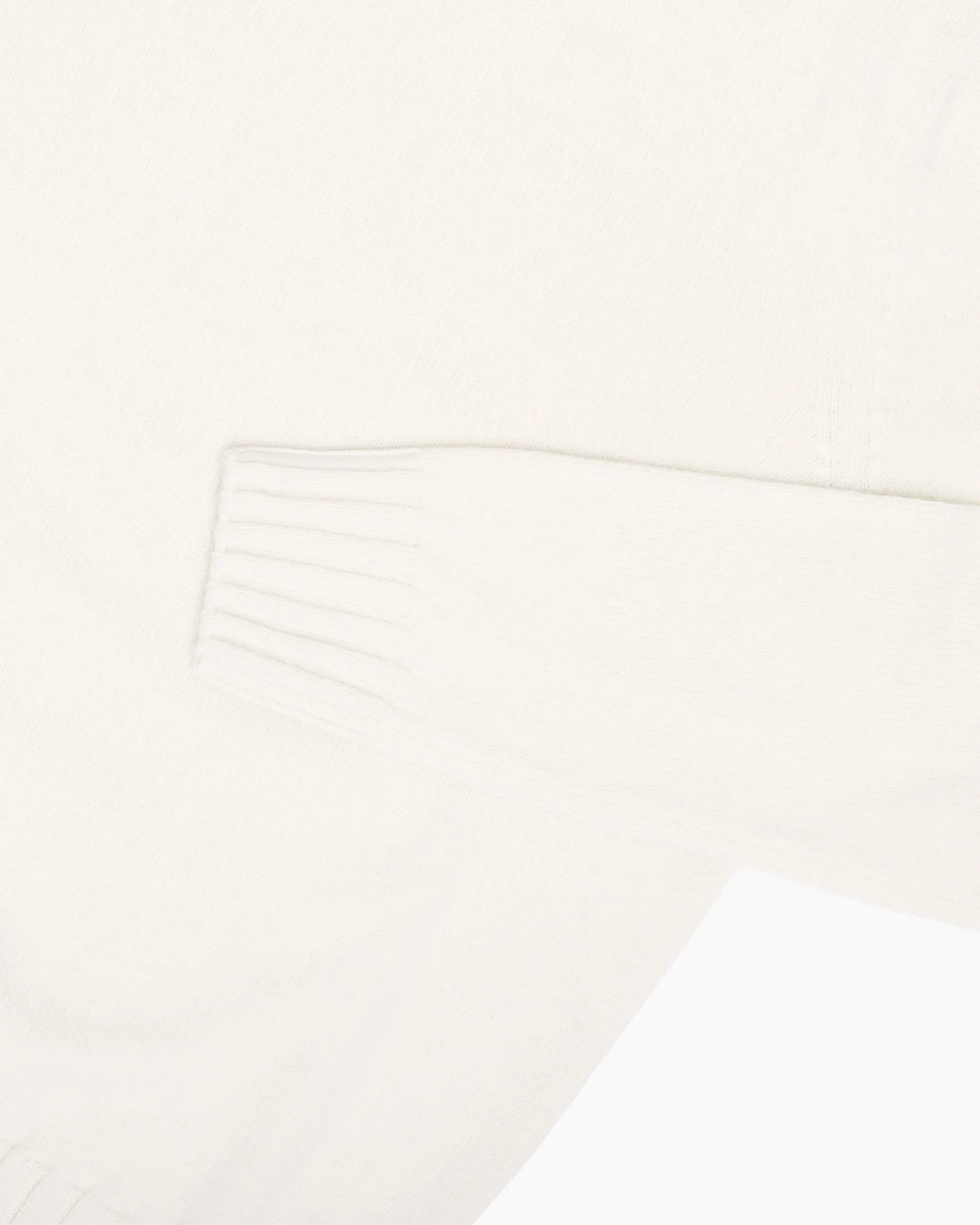 White Super Soft Shetland Knit Jumper sold by John Simons product image thumbnail 4