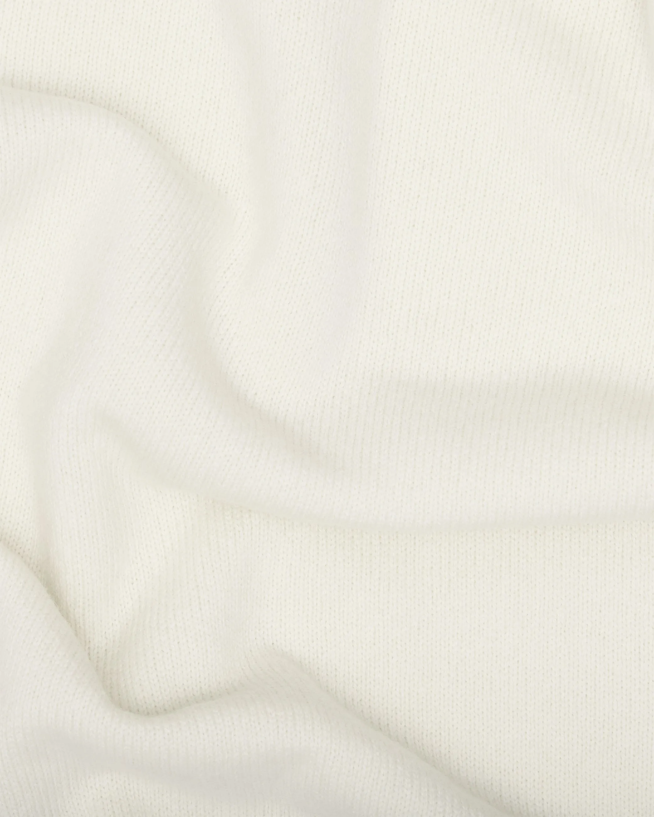 White Super Soft Shetland Knit Jumper sold by John Simons product image thumbnail 5