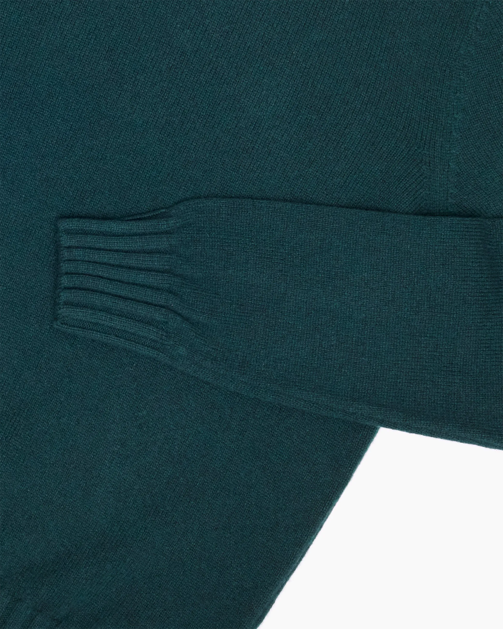 Green Super Soft Shetland Knit Jumper sold by John Simons product image thumbnail 4