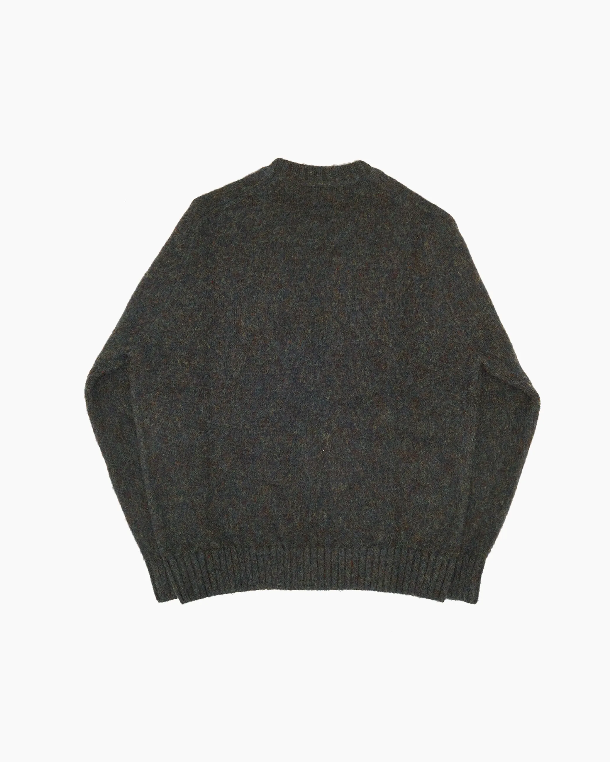 Nori Melange Brushed Shetland Knit Jumper sold by John Simons product image thumbnail 3