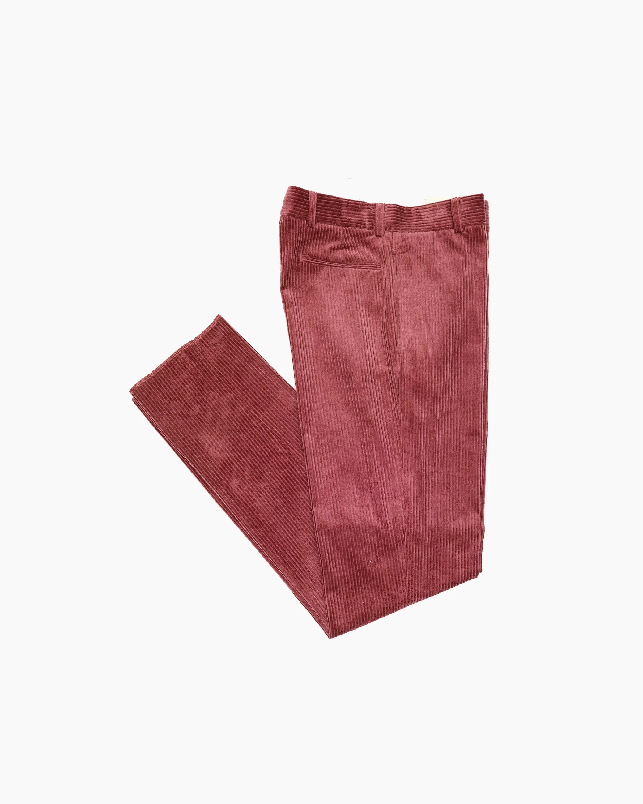 Maroon Corduroy Ivy Trouser sold by John Simons