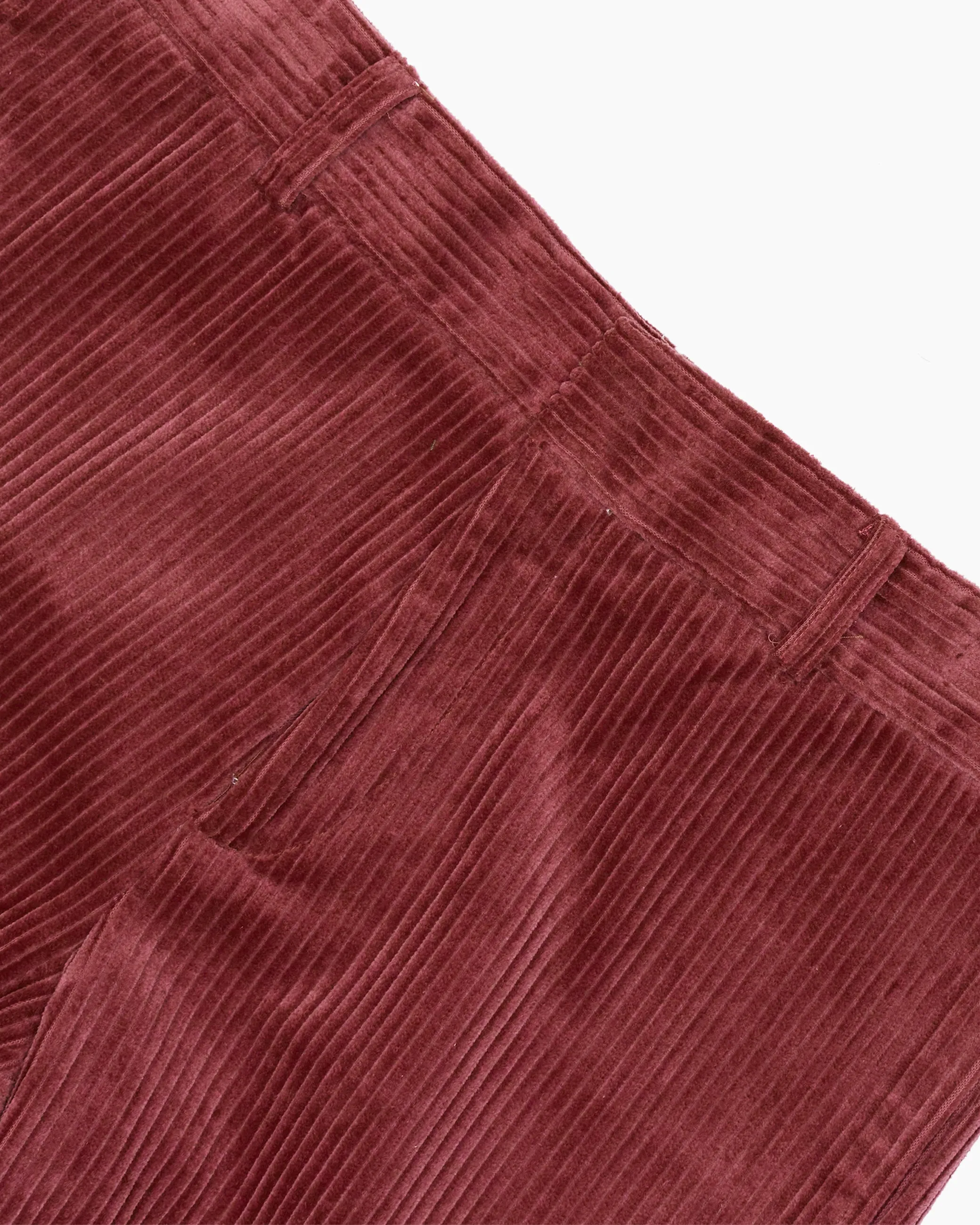 Maroon Corduroy Ivy Trouser sold by John Simons product image thumbnail 2