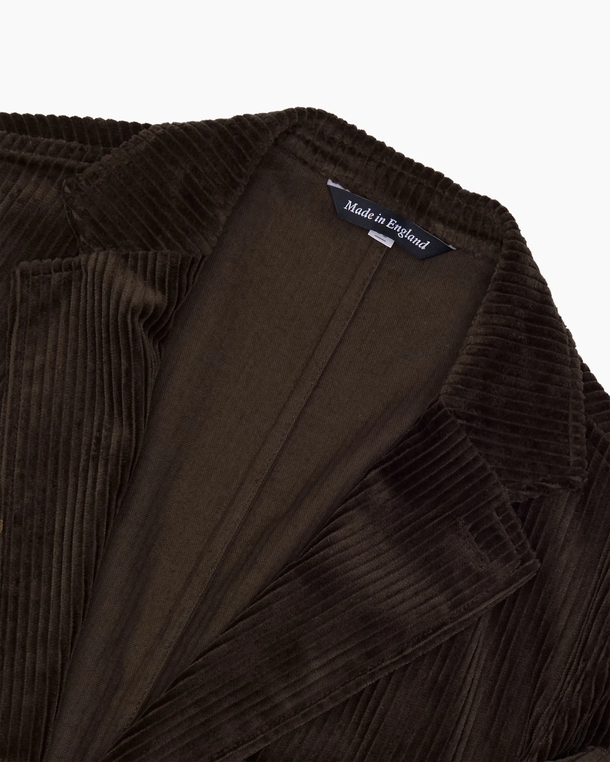 Chocolate Corduroy Ivy Jacket sold by John Simons product image thumbnail 2