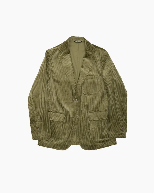 Olive Corduroy Ivy Jacket sold by John Simons