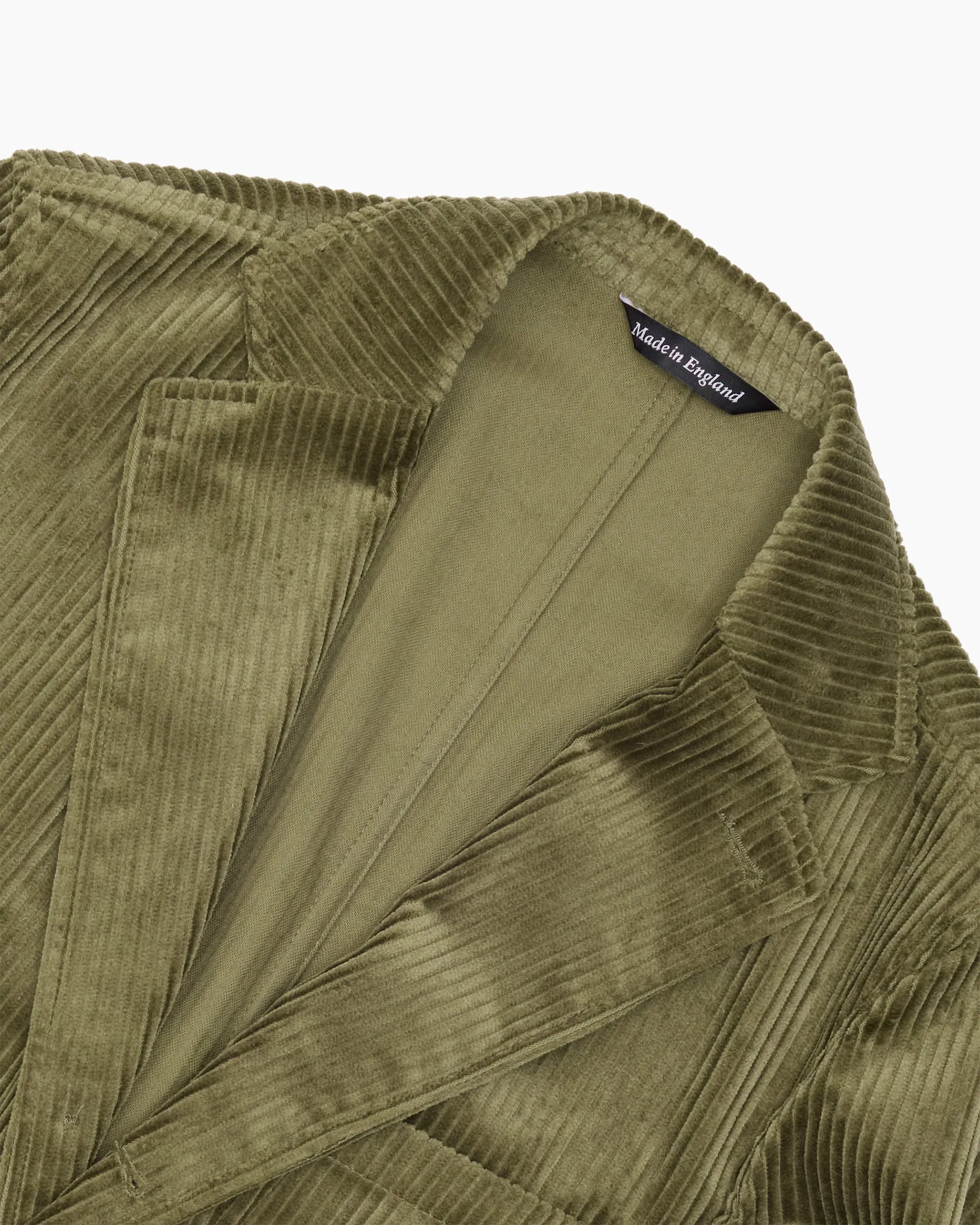 Olive Corduroy Ivy Jacket sold by John Simons product image thumbnail 3