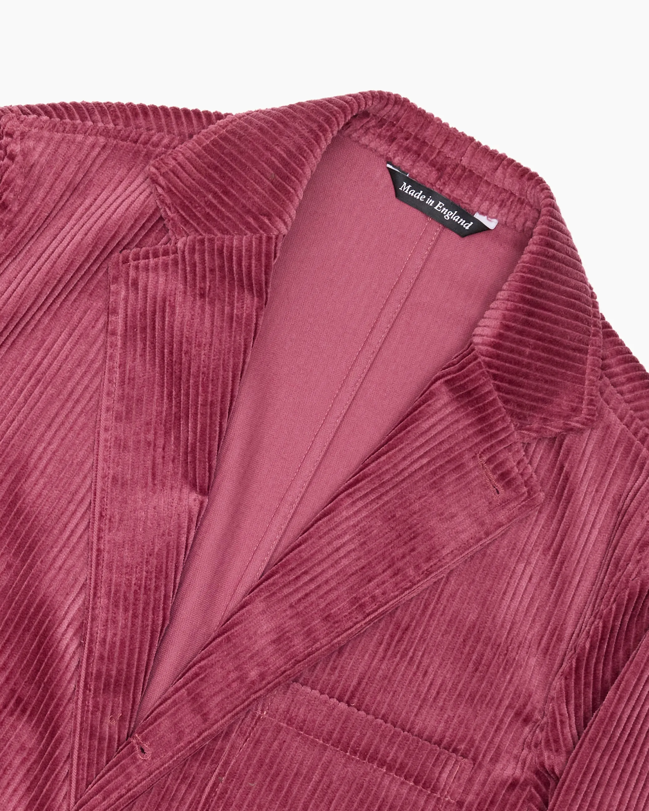 Maroon Corduroy Ivy Jacket sold by John Simons product image thumbnail 3