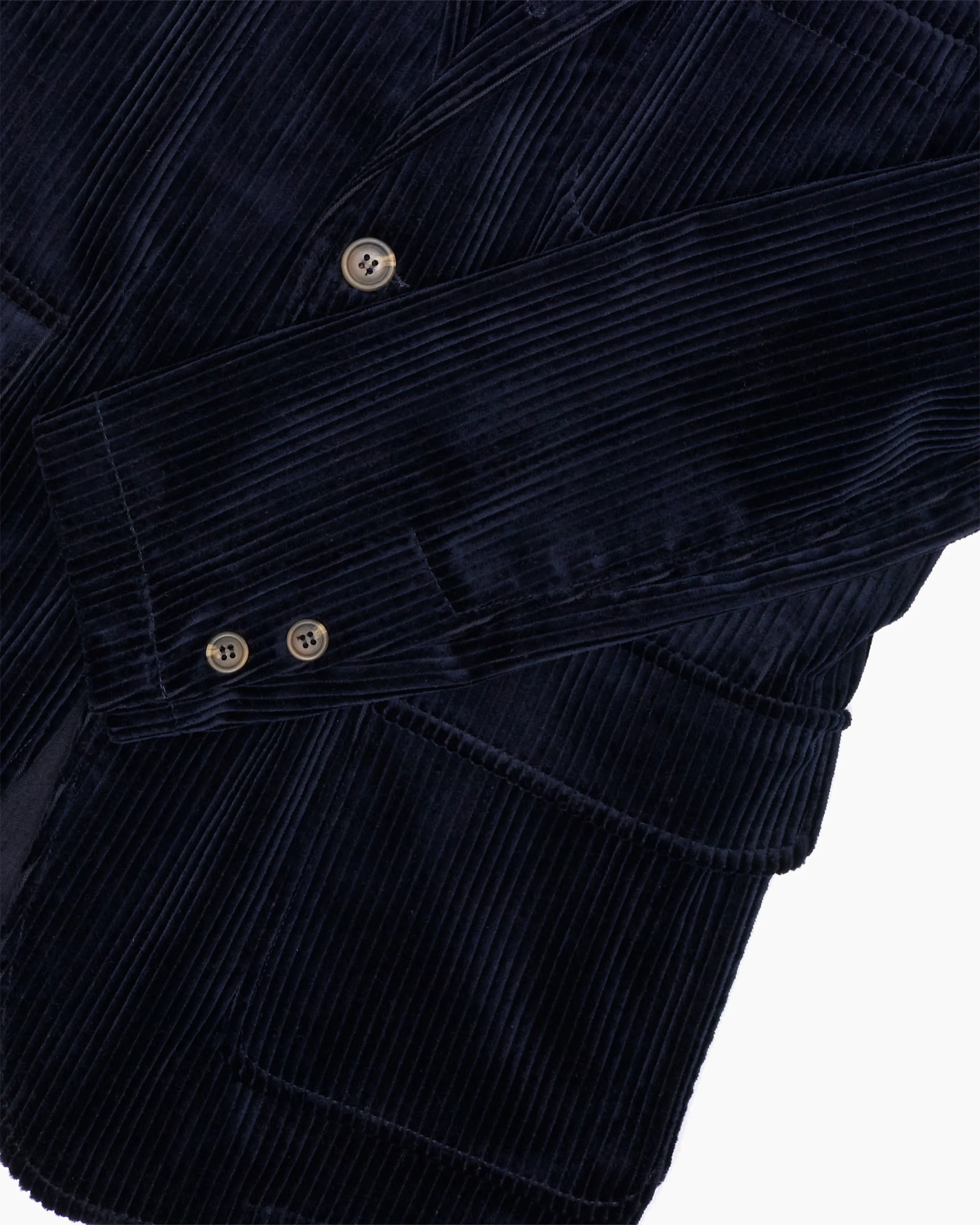 Navy Corduroy Ivy Jacket sold by John Simons product image thumbnail 4