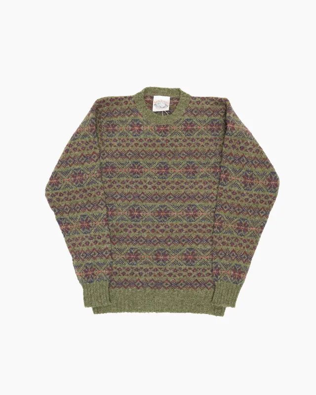 Heather Fair Isle Sweater sold by John Simons