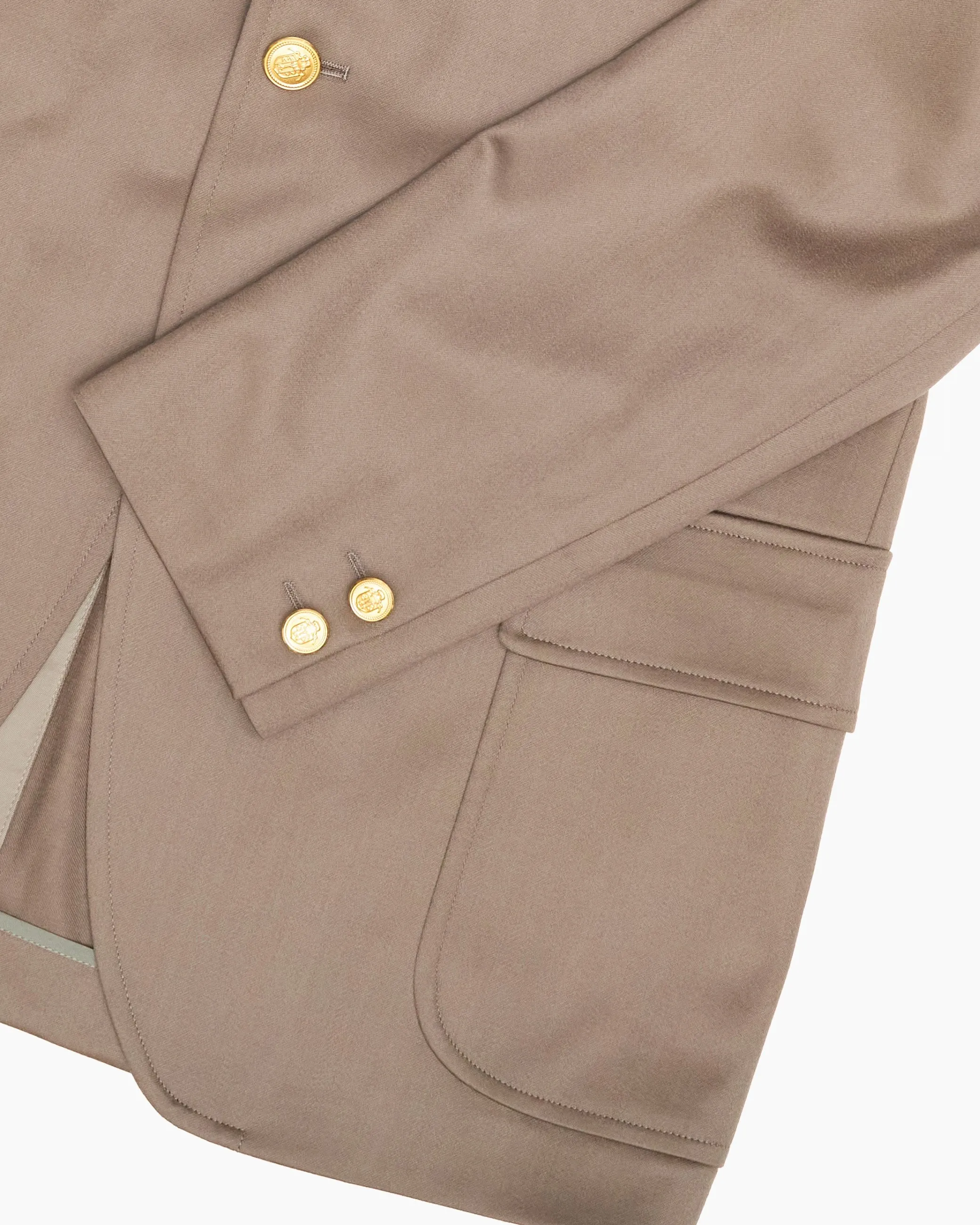 Taupe Wool Blazer sold by John Simons product image thumbnail 3