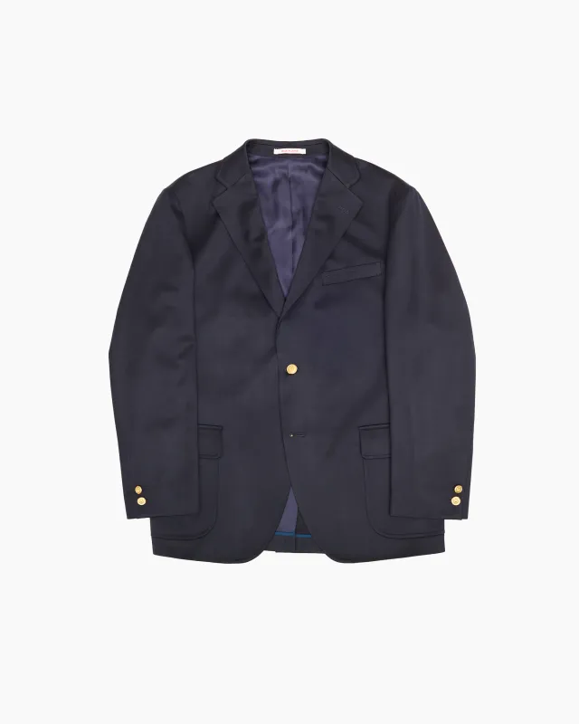 Navy Wool Blazer sold by John Simons
