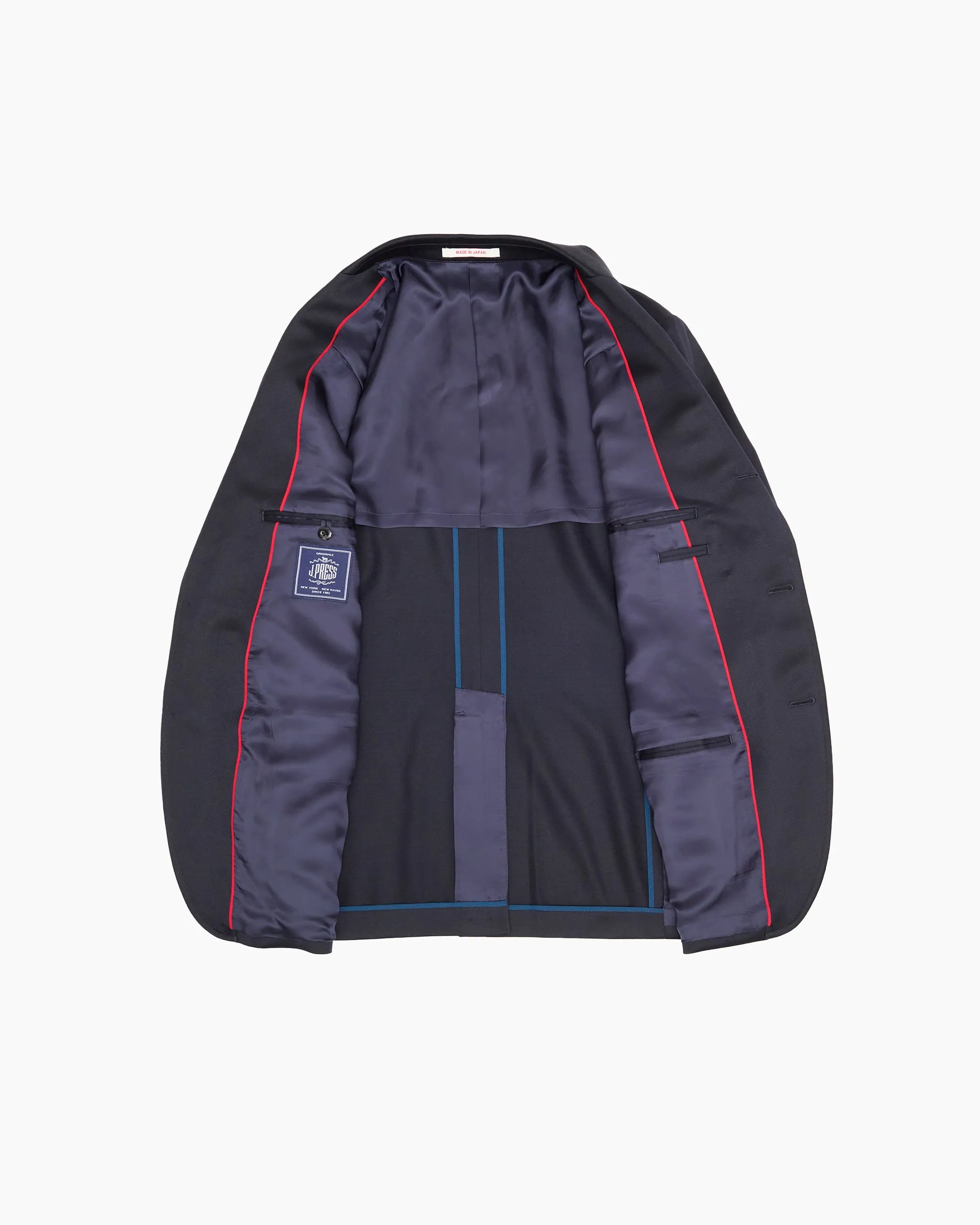 Navy Wool Blazer sold by John Simons product image thumbnail 5