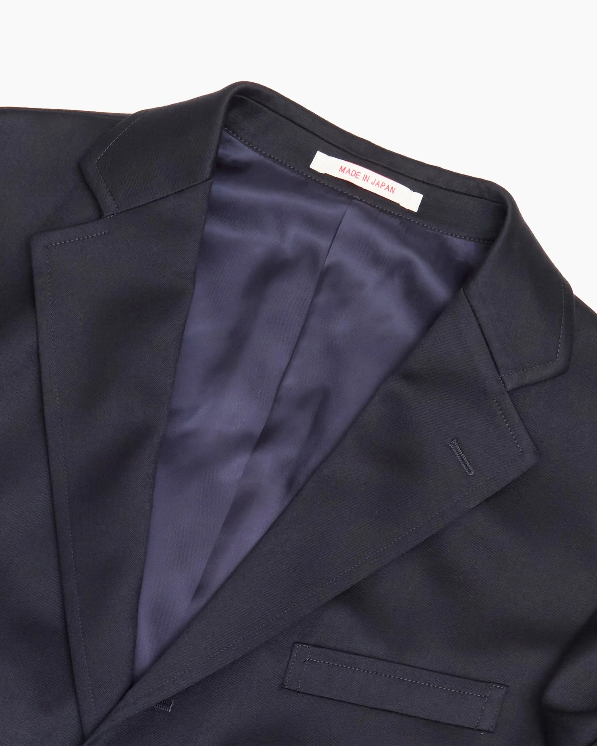 Navy Wool Blazer sold by John Simons product image thumbnail 2