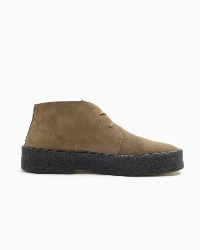 Taupe Suede Chukka Boot sold by John Simons