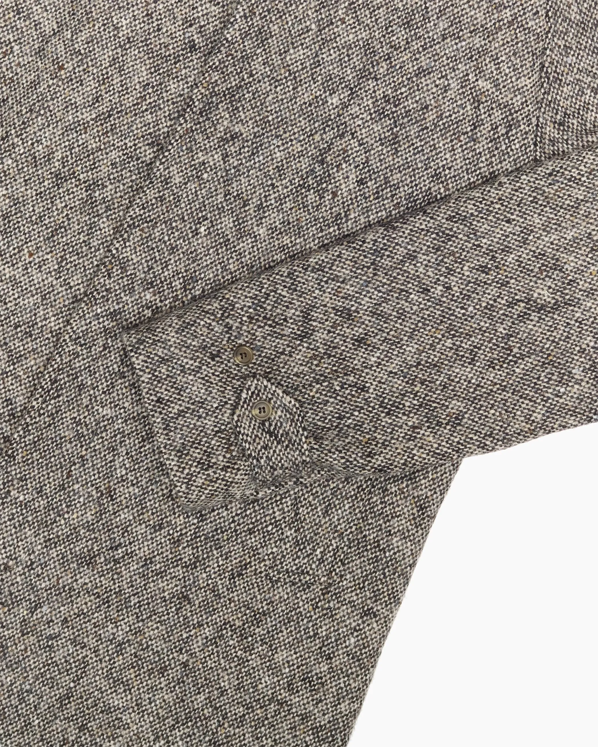Full Length Grey 50s Donegal Magee Overcoat sold by John Simons product image thumbnail 4