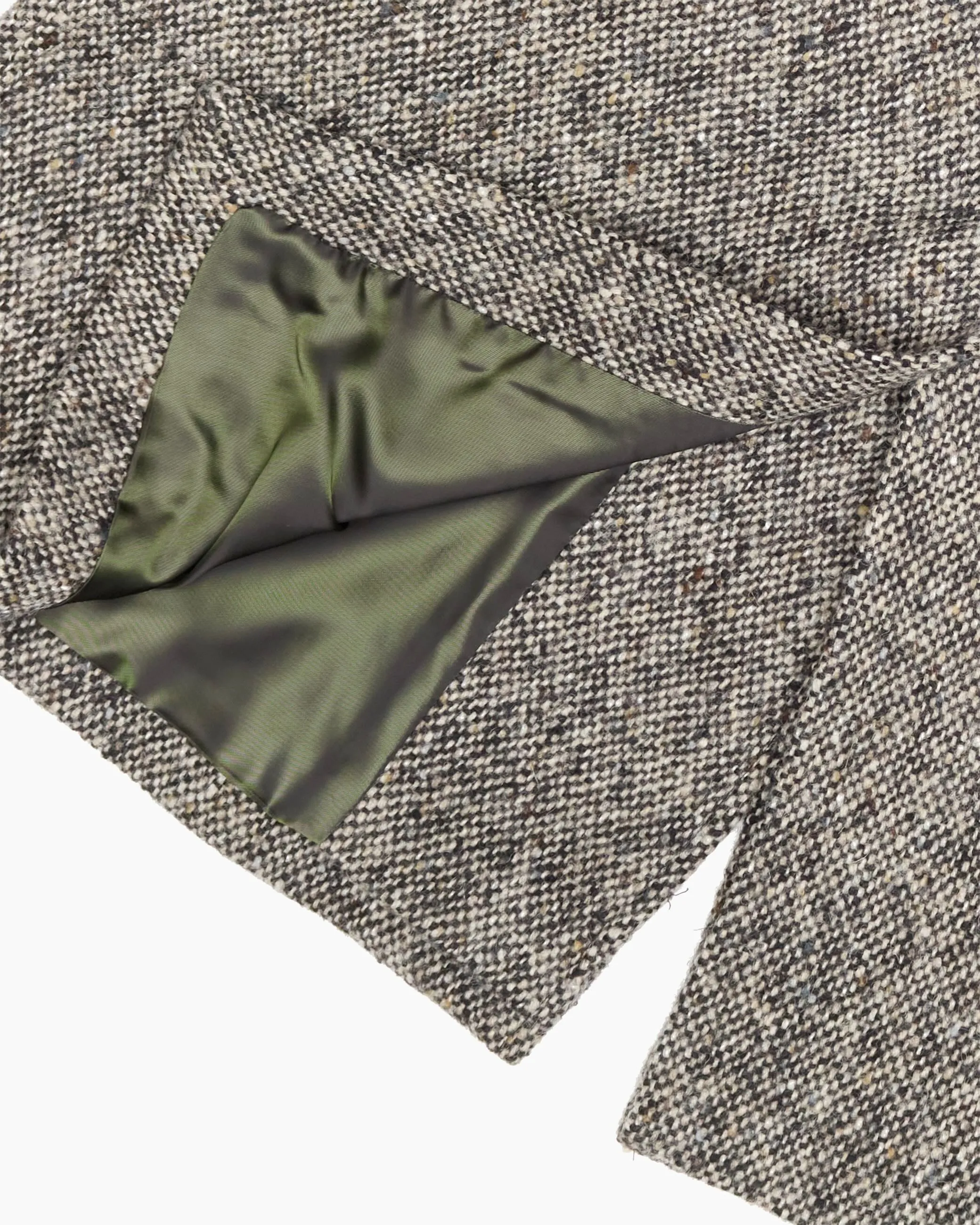 Full Length Grey 50s Donegal Magee Overcoat sold by John Simons product image thumbnail 5