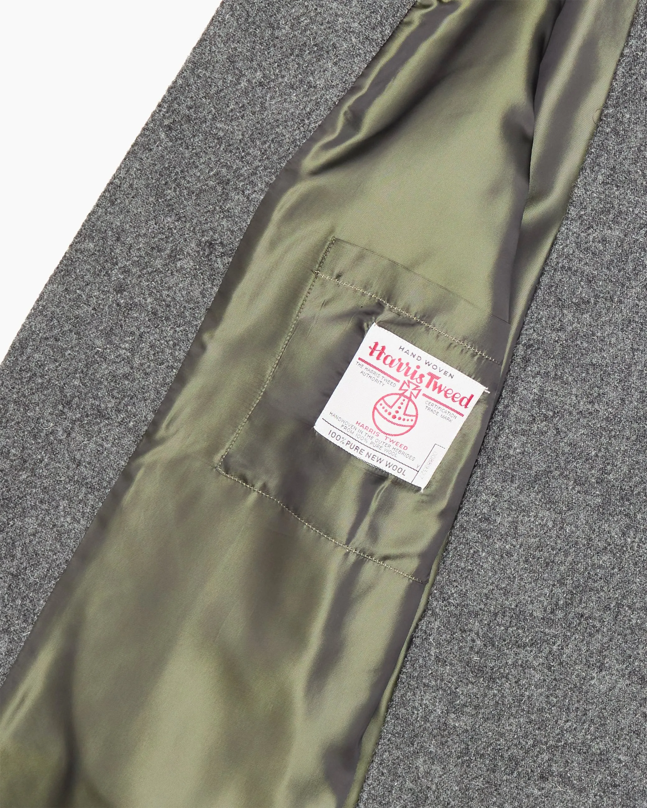 Archive Grey Marl Harris Tweed sold by John Simons product image thumbnail 3