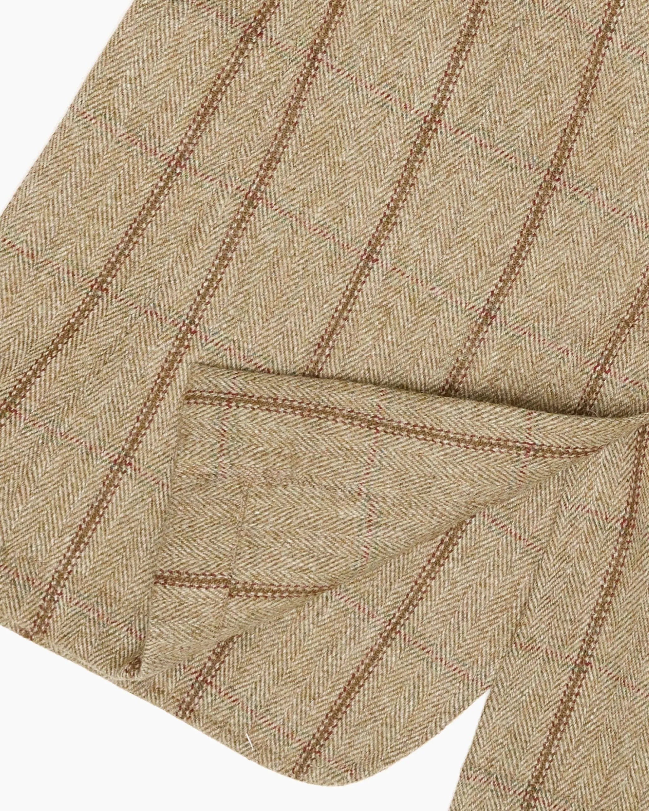 Archive Brown Striped Check W. Bill Tweed Ivy Jacket sold by John Simons product image thumbnail 4
