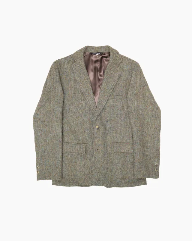 Archive Forest Herringbone Tweed Ivy Jacket sold by John Simons
