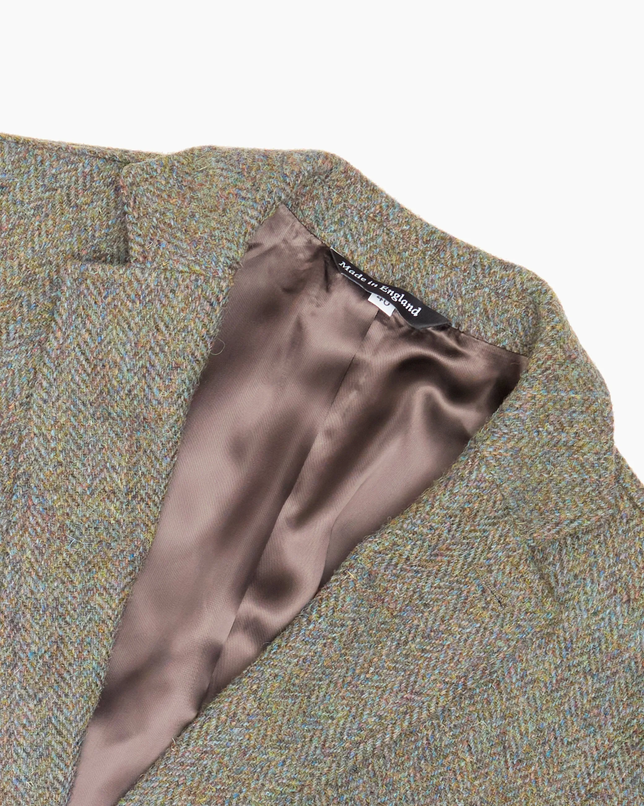 Archive Forest Herringbone Tweed Ivy Jacket sold by John Simons product image thumbnail 2