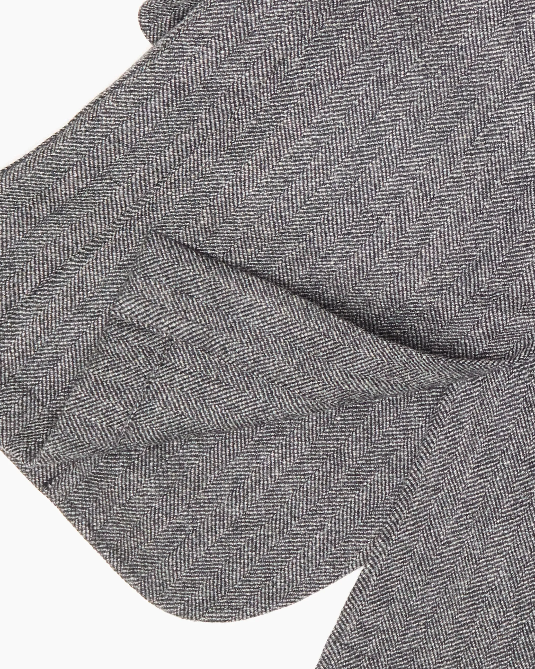 Archive Fine Black & White Wool Herringbone Ivy Jacket sold by John Simons product image thumbnail 3