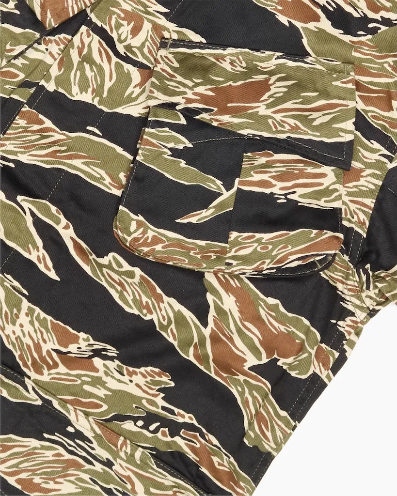 F2452 Tiger Camo Jungle Fatigue Jacket sold by John Simons product image thumbnail 4