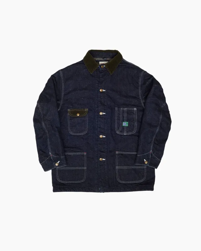 Denim Utility Chore Jacket made by GRAPHZERO